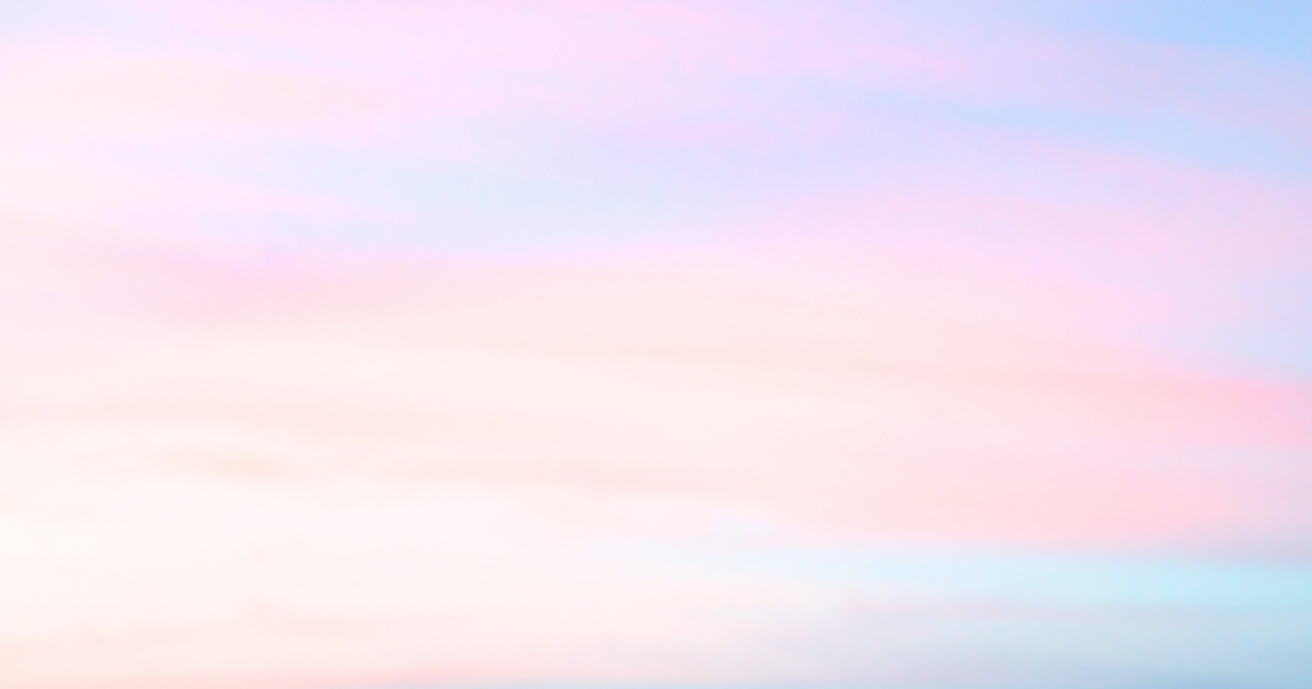 淡い空